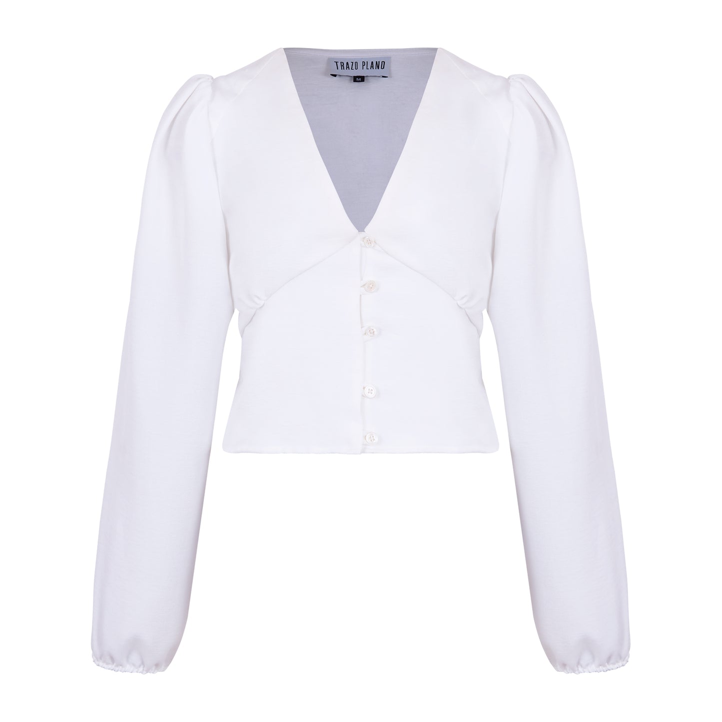 BLUSA BOTONES BLANCA